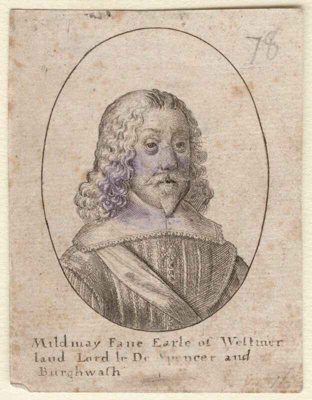 Mildmay fane, 2nd earl of westmorland npg d9977