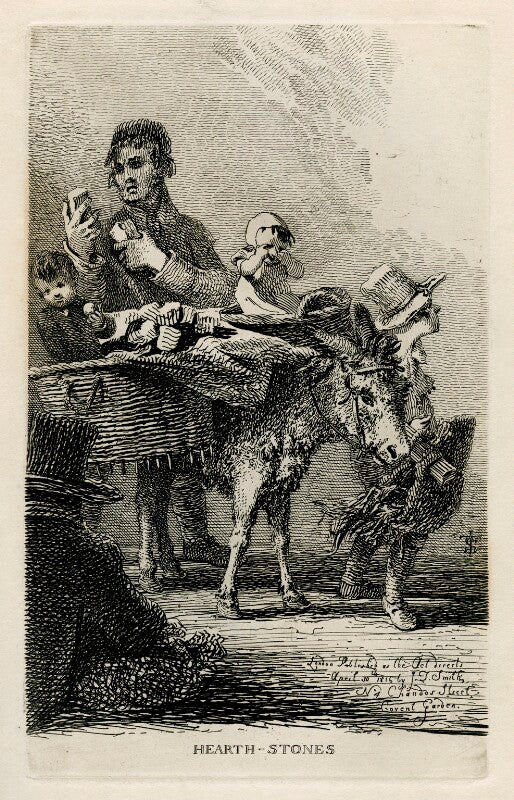 Unknown man selling bricks ('hearth stones') npg d40085