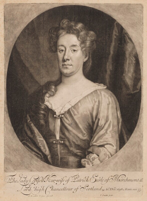 Grizel hume (née ker), countess of marchmont npg d38222