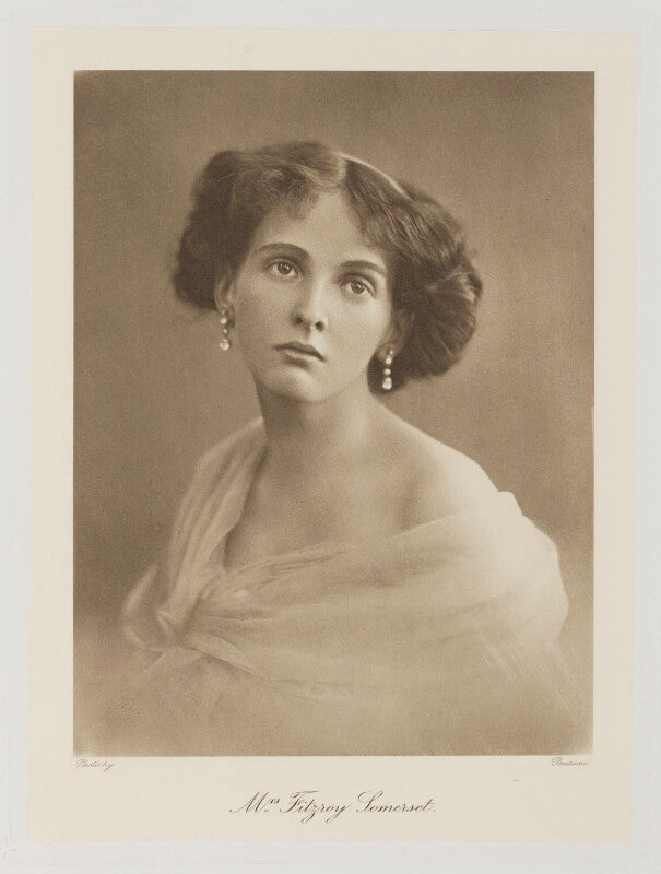 Evelyn juliet fitzroy somerset (née adamthwaite) (later mrs gill) npg ax161382