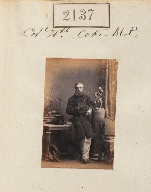 Hon. wenman clarence walpole coke npg ax51525