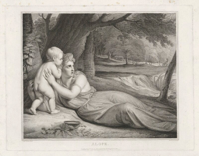 Emma hamilton ('alope') npg d35240