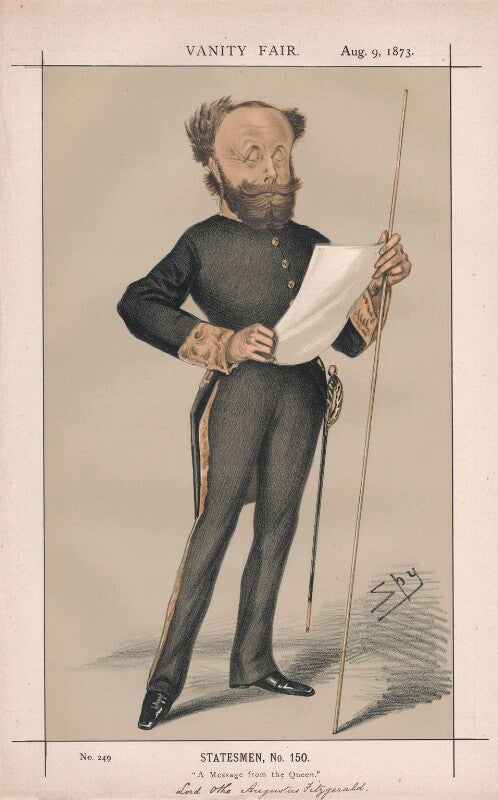 Lord otho augustus fitzgerald ('statesmen, no. 150.') npg d43600