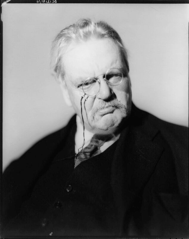 G.k. chesterton npg x10514