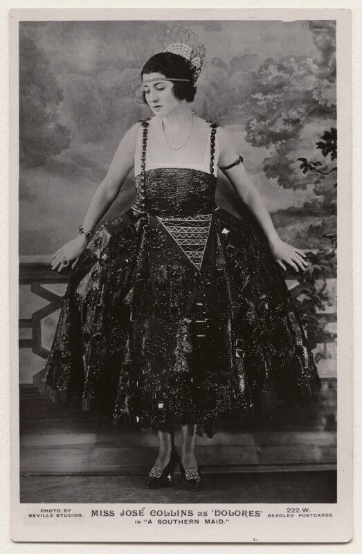 José collins as dolores in 'a southern maid' npg x200165