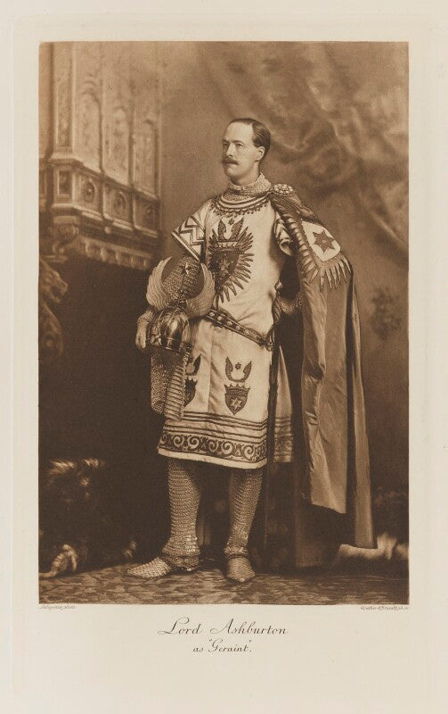 Francis denzil edward baring, 5th baron ashburton as geraint npg ax41136