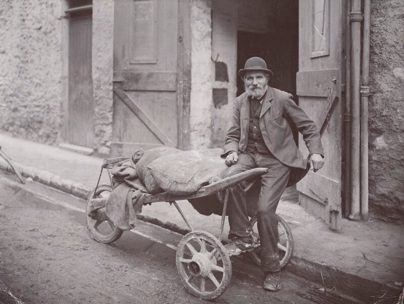 'any rope or bones' (unknown man) npg x198806