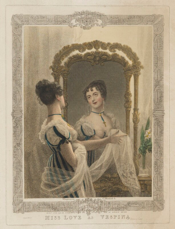 Emma sarah love (mrs calcraft) as vespina in bishop and payne's 'clari' npg d37454