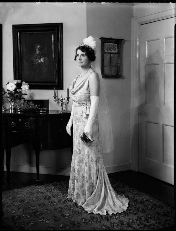 Christina (née stenhouse), lady gardiner npg x152683