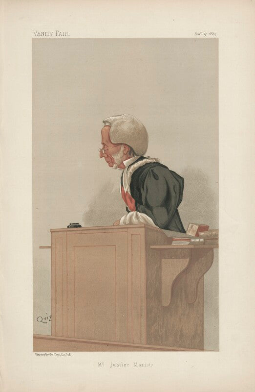 Sir henry manisty ('men of the day. no. 450.') npg d44466