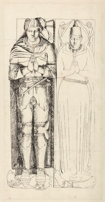 Sir john crosby; agnes crosby npg d34401