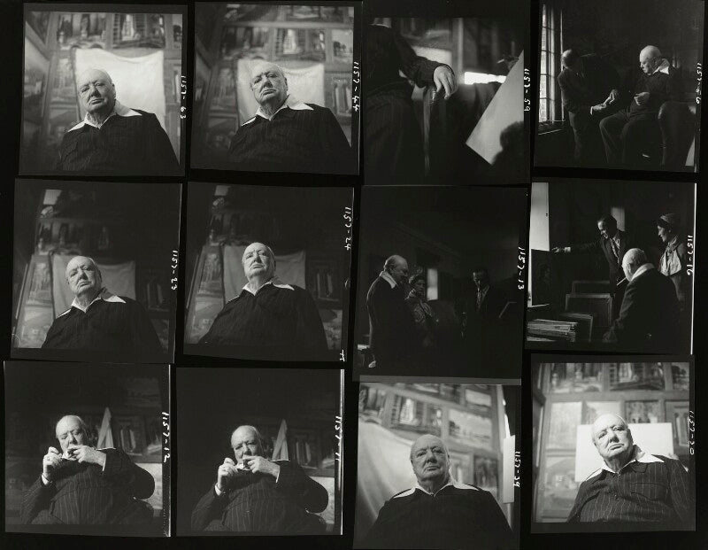 Winston churchill; kathleen frances ('katharine') sutherland (née barry); graham sutherland npg x136052