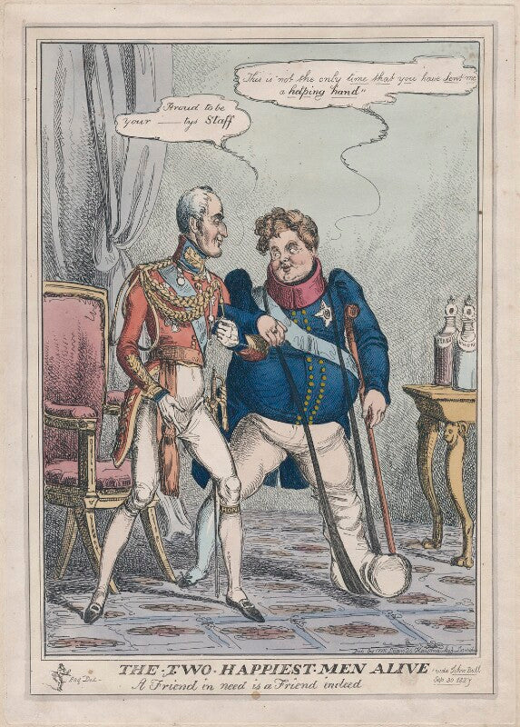 'the two happiest men alive' npg d48701