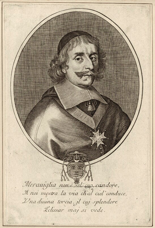 Pope urban viii (maffeo barbarini) npg d26219