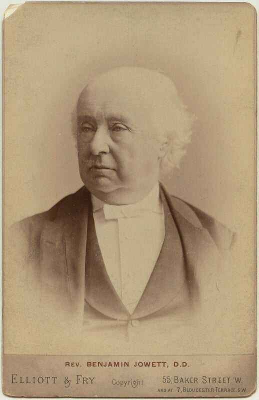 Benjamin jowett npg x18962