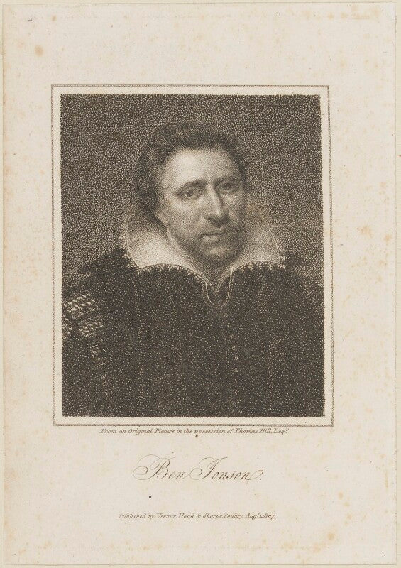 Benjamin ('ben') jonson npg d14462