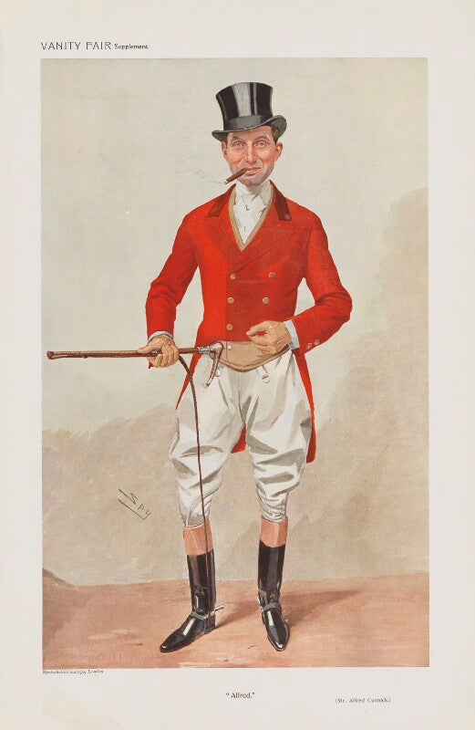 Alfred james curnick ('men of the day. no. 1178. "alfred."') npg d45492