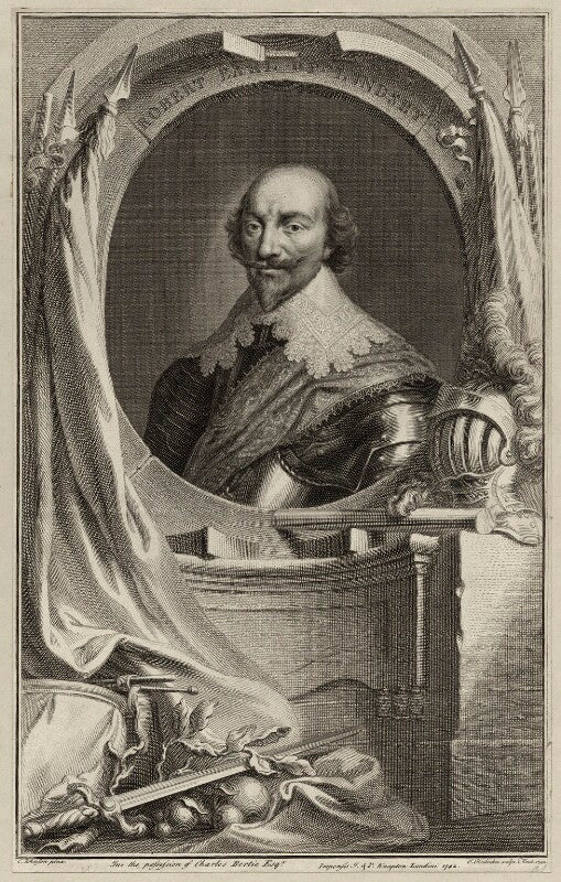 Robert bertie, 1st earl of lindsey npg d27026