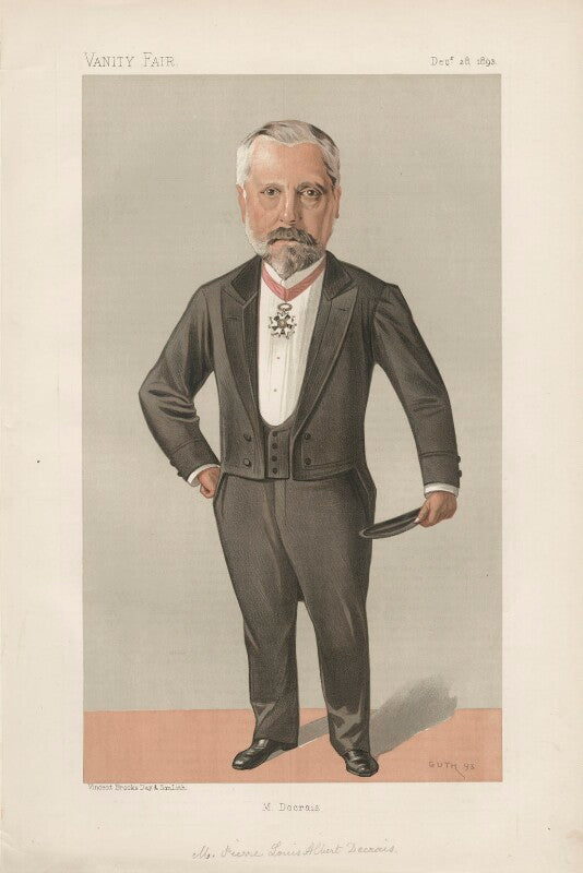 Pierre louis albert decrais ('men of the day. no. 576.') npg d44679
