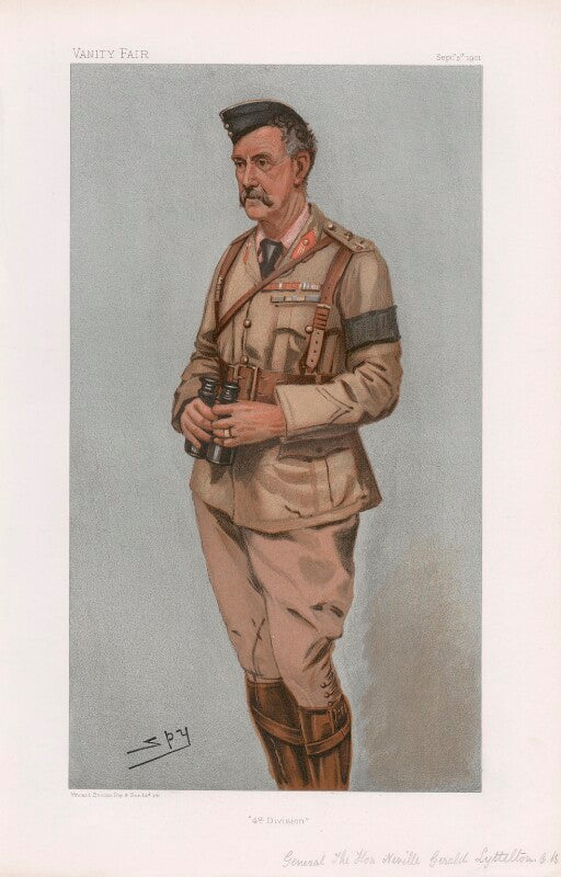 Sir neville gerald lyttelton ('men of the day. no. 822.') npg d45082