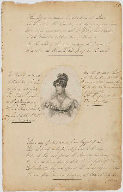 Princess caroline of brunswick wolfenbüttel npg d48188