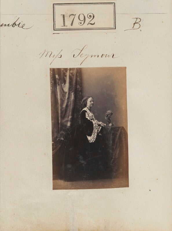 Augusta emily (née seymour), lady delamere npg ax51183