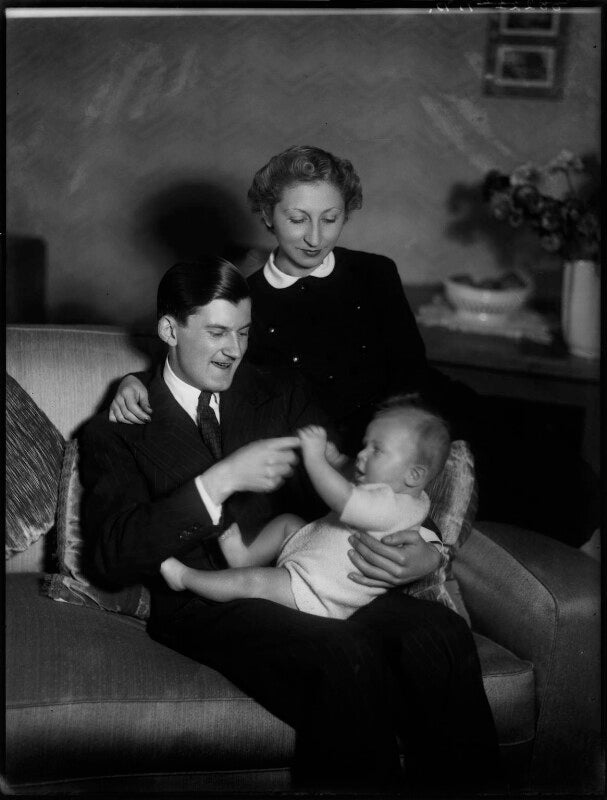 Hon. anthony charles brougham; sonya brougham (née salzman); christopher anthony brougham npg x154259