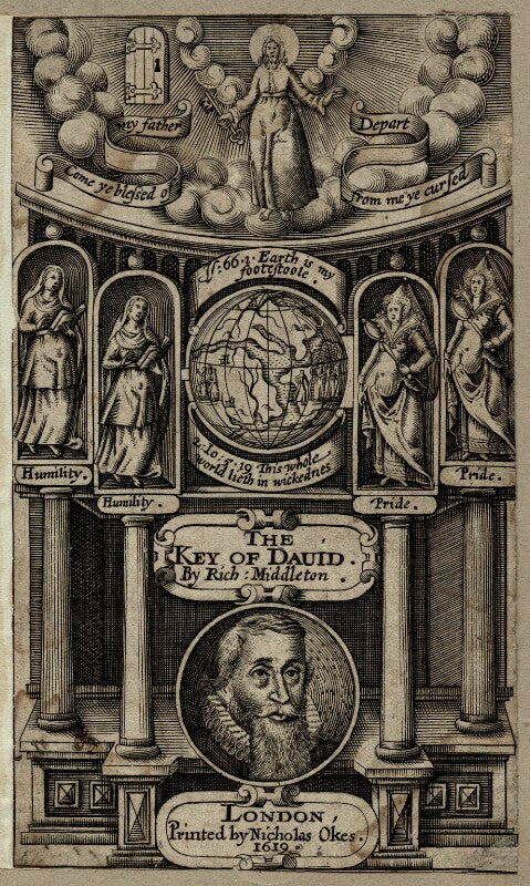 Richard middleton in the title page to his book 'the key of david' npg d25961