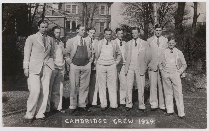 Cambridge rowing crew, 1929 npg x198232