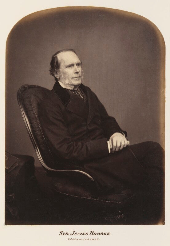 Sir james brooke npg ax7309