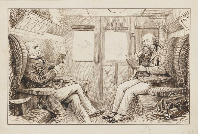 William ewart gladstone; robert gascoyne cecil, 3rd marquess of salisbury npg 6251(21)