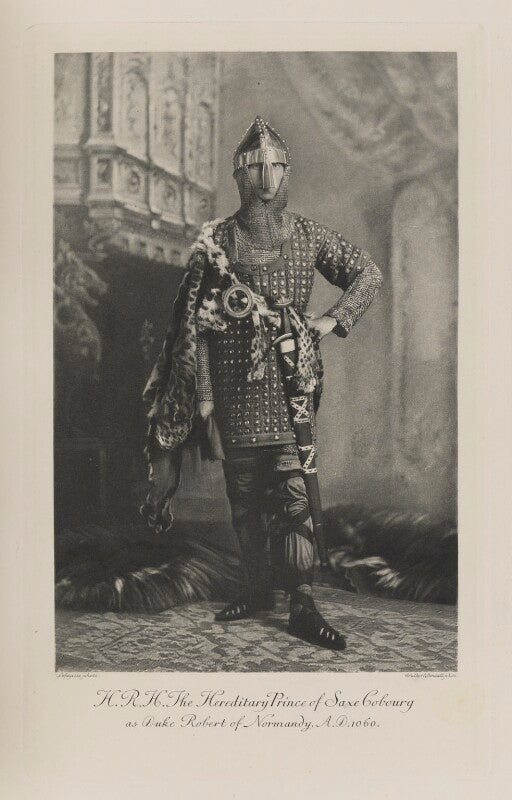 Prince alfred of saxe coburg and gotha as duke robert of normandy, a.d. 1060 npg ax41012
