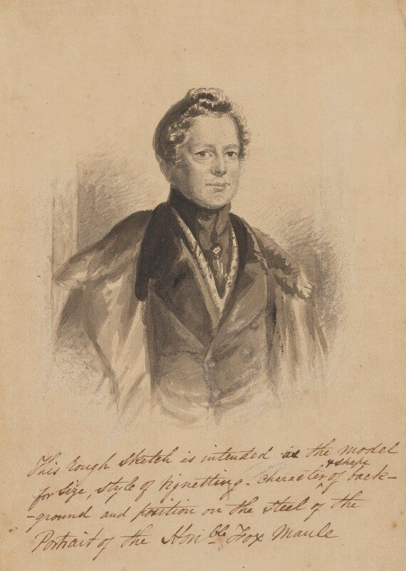 Fox maule ramsay, 2nd baron panmure and 11th earl of dalhousie npg 2537