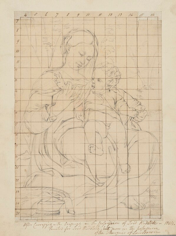 Madonna and child ('madonna of the basket') npg d17401