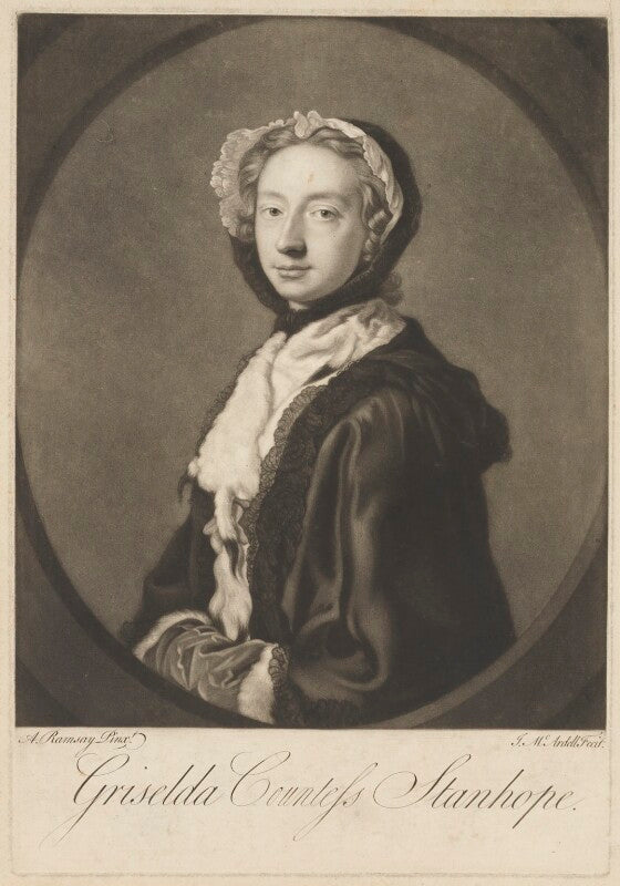 Grizel stanhope (née hamilton), countess stanhope npg d41857