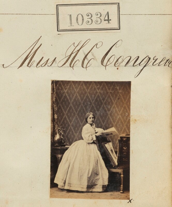 Miss h.e. congreve npg ax60048