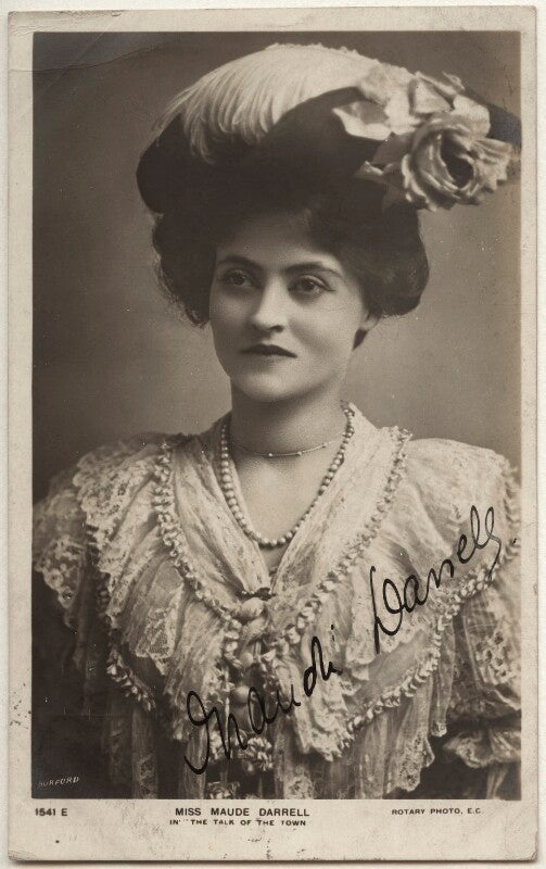 Maudi darrell (mrs john bullough) in 'the talk of the town' npg x7992