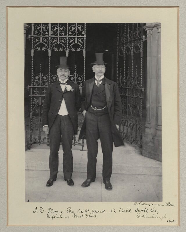 John deans hope; a. bell scott npg x135492