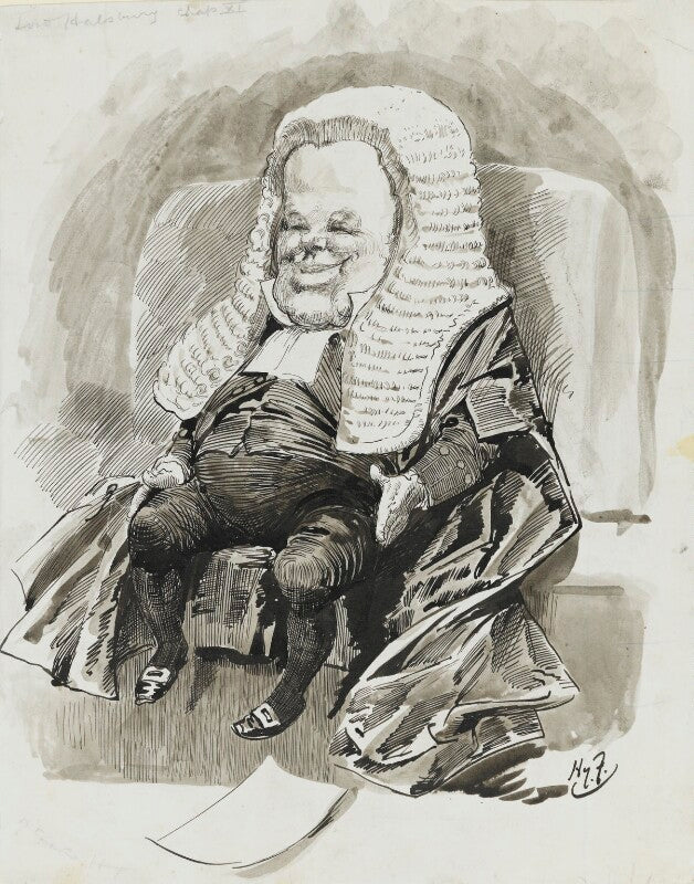 Hardinge stanley giffard, 1st earl of halsbury npg 3393