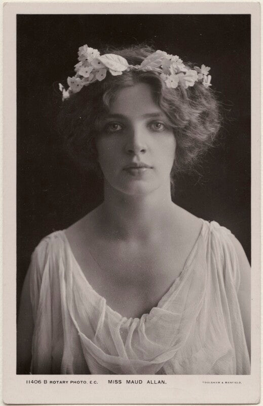 Maud allan npg x198170