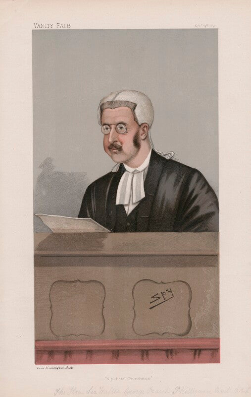 Walter george frank phillimore, 1st baron phillimore ('judges. no. 53.') npg d44935