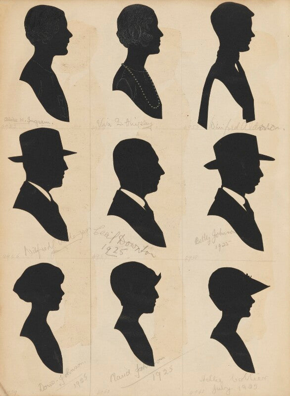 Alice. h. ingram; viva s. kingsley; winifred alderson; wilfred alderson; cecil downton; billy johnson; doris johnson; maud johnson; nellie johnson npg d46670