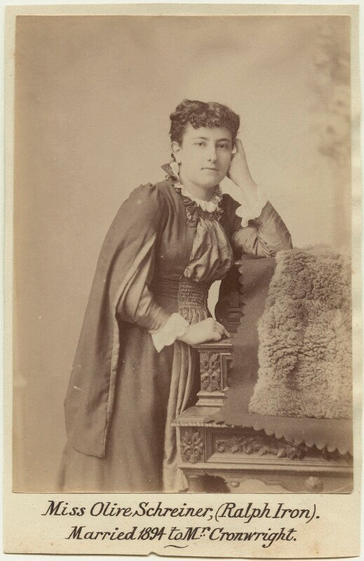 Olive emilie albertina schreiner npg x128457