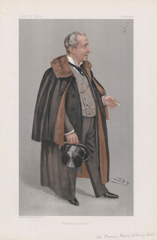 Sir francis henry laking, 1st bt ('men of the day. no. 867. "the king's physician." npg d45158