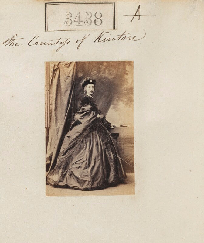 Louisa madaleine (née hawkins), countess of kintore npg ax52834