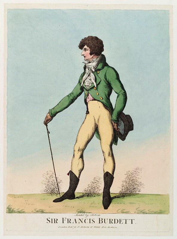 Sir francis burdett, 5th bt npg d19556
