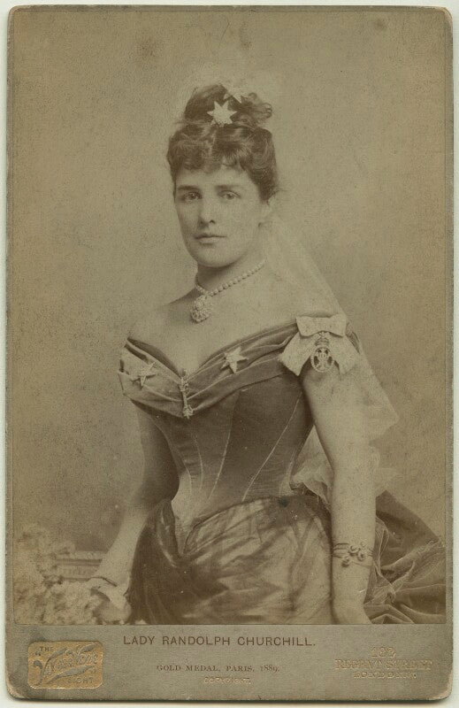 Jeanette ('jennie') churchill (née jerome), lady randolph churchill npg x26371
