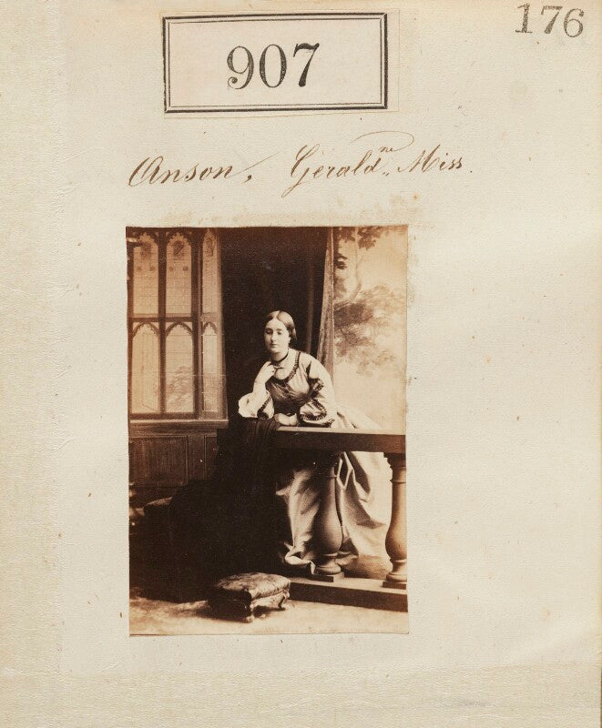 Geraldine georgiana mary (née anson), marchioness of bristol npg ax50491