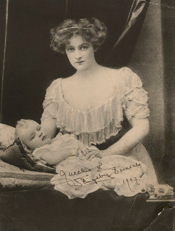 Lady marjorie blanche eva beckett with her son npg x132873