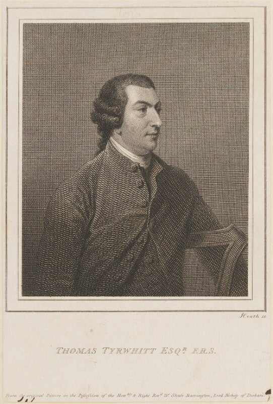 Thomas tyrwhitt npg d14337